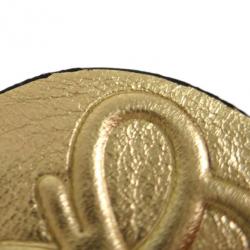 Pre Owned Bottega Veneta Gold Intrecciomirage Tote