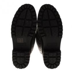 Pre Owned Bottega Veneta Intreciatto Rain Boots Size 40