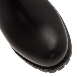 Pre Owned Bottega Veneta Intreciatto Rain Boots Size 40