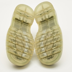 Pre Owned بوت بوتيغا فينيتا جلد كريمي تشيلسي مقاس 39