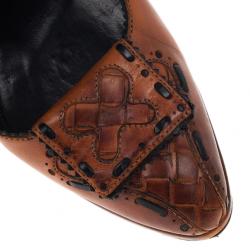 Pre Owned Bottega Veneta Intrecciato Pumps Size 36.5