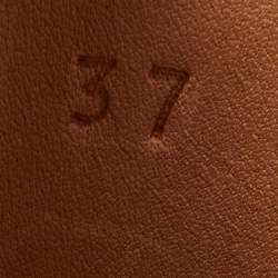 Pre Owned Bottega Veneta Black Leather Lace Up Oxfords Size 37