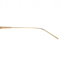 Boucheron Gold/Black Gold Mirrored BC0030S Serpent Boheme Aviator Sunglasses