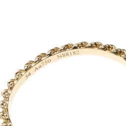 Boucheron Serpent Boheme 18k Yellow Gold And Diamonds XS Motif Ring