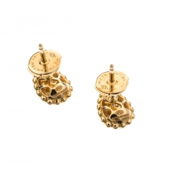 Pre Owned Boucheron Diamond Gold Serpent Boheme Earrings