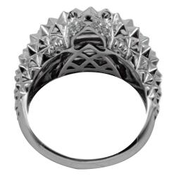 Boucheron White Gold Hedgehog Diamond Ring Size 53