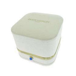 Pre Owned Boucheron 18K Yellow Gold, Rose Gold, White Gold Diamond Quatre Classic Ring Size EU 65