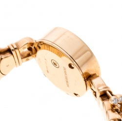Boucheron Mother of Pearl Diamond & 18k Rose Gold Ma Jolie Women's Wristwatch 18MM