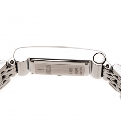 Boucheron Silver Stainless Steel Reflet Womens Wristwatch 18 mm
