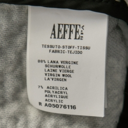 Pre Owned Boutique Moschino Monochrome Patterned Wool Long Sleeve Jacket L