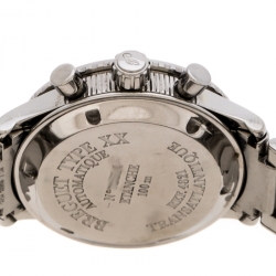 Pre Owned Breguet Mother of Pearl Stainless Steel Diamonds Transaltantique Type XX Ref.4821 Women's Wristwatch 33 mm