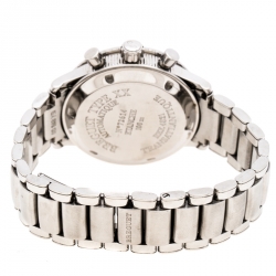 Pre Owned Breguet Mother of Pearl Stainless Steel Diamonds Transaltantique Type XX Ref.4821 Women's Wristwatch 33 mm