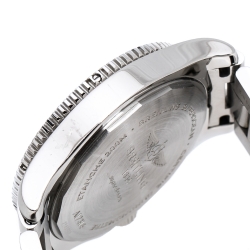 Pre Owned Breitling Blue Stainless Steel Superocean II A17316 Women's Wrstwatch 36 mm