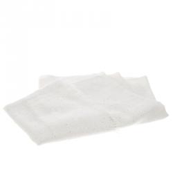 Brunello Cucinelli Cream Sequined Lurex Blend Silk and Cashmere Scarf