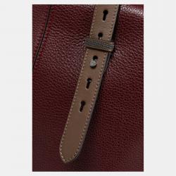 Brunello Cucinelli Pebbled Leather Embellished Tote