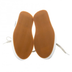 Pre Owned Brunello Cucinelli Grey Leather Embellished Sneakers Size 40