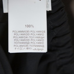 Pre Owned Brunello Cucinelli Black Tulle Tiered Maxi Skirt M