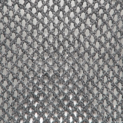Pre Owned Brunello Cucinelli Grey Sequin Embellished Open Knit Maxi Dress M