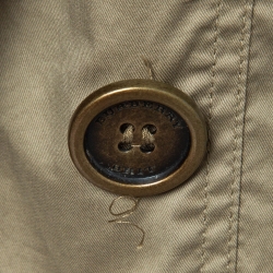 Pre Owned Burberry Brit Beige Cotton Belted Short Trench Coat S