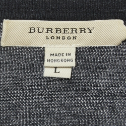Burberry London Black Knit Buttoned Cardigan L
