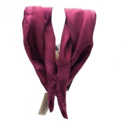 مملوكة مسبقًا Burberry Magenta Novacheck Silk Square Scarf