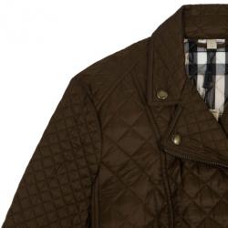 مملوكة مسبقًا Burberry Brit Oakcliffe Quilted Jacket XL