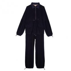 Pre Owned Burberry Prune Tracksuit L