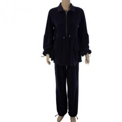 Pre Owned Burberry Prune Tracksuit L