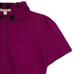 Burberry Cotton Modal Polo Shirt M