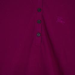 Burberry Cotton Modal Polo Shirt M
