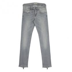 Pre Owned Burberry Skinny Fit Zip Cuff Jeans XS