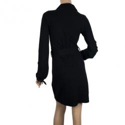 Pre Owned Burberry Brit Long Sleeve Dress XS