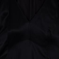 مملوكة مسبقًا Burberry Pure Silk Cap Sleeve Dress M