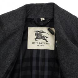 Pre Owned Burberry Prorsum Wool Coat M