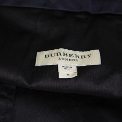 مملوكة مسبقًا Burberry Black Wool Tailored Pants L