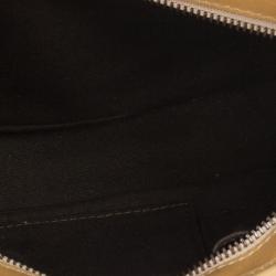 Pre Owned Burberry Pink Canvas Haymarket Check Shoulder Bag