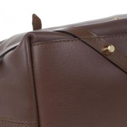 مملوكة مسبقًا Burberry House Check Canvas and Soft Leather Salisbury Tote