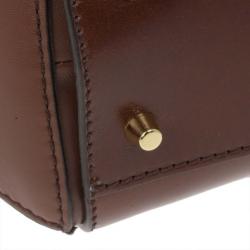 مملوكة مسبقًا Burberry House Check Canvas and Leather Small Gladstone Tote