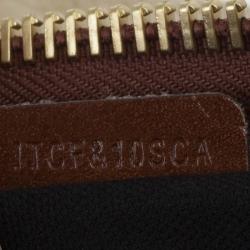 مملوكة مسبقًا Burberry House Check Canvas and Leather Small Gladstone Tote