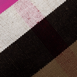 Pre Owned Burberry Multicolor Canvas Medium Duncan Zip Pouch