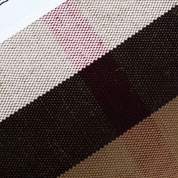 Burberry Multicolor Canvas Medium Duncan Zip Pouch