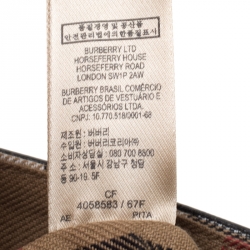 مملوكة مسبقًا Burberry Cinnamon Red Leather Small Macken Crossbody Bag