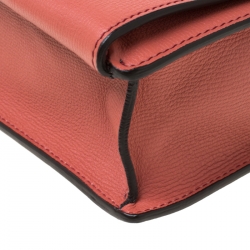 مملوكة مسبقًا Burberry Cinnamon Red Leather Small Macken Crossbody Bag