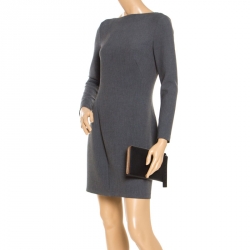 مملوكة مسبقًا Burberry Black Leather Wristlet Clutch