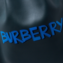 Burberry Deep Green Leather Bobby Backpack