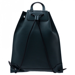 Burberry Deep Green Leather Bobby Backpack