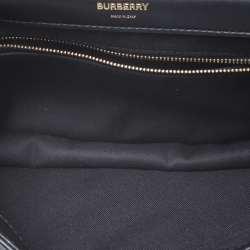 مملوكة مسبقًا Burberry Black Quilted Leather Medium Lola Shoulder Bag