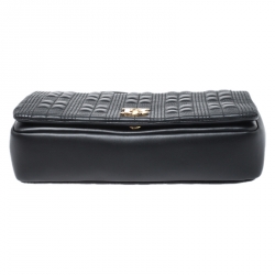 مملوكة مسبقًا Burberry Black Quilted Leather Medium Lola Shoulder Bag