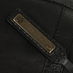 Burberry Black Leather Pasmore Crossbody Bag