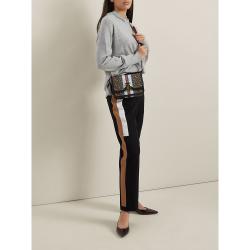 مملوكة مسبقًا حقيبة كروس بربري شعار الماركة TB كانفاس و جلد بني 